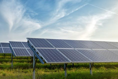 Field of Solar panels