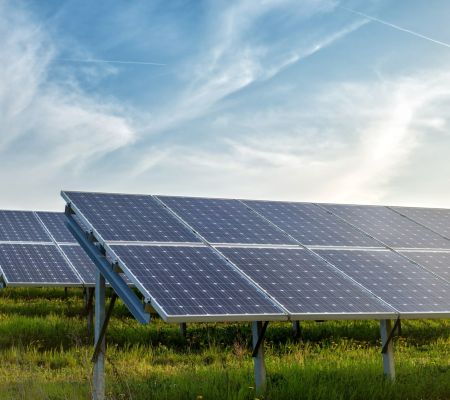 Field of Solar panels