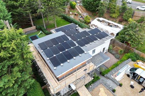 commercial solar panel installation