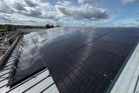 Commercial solar panels